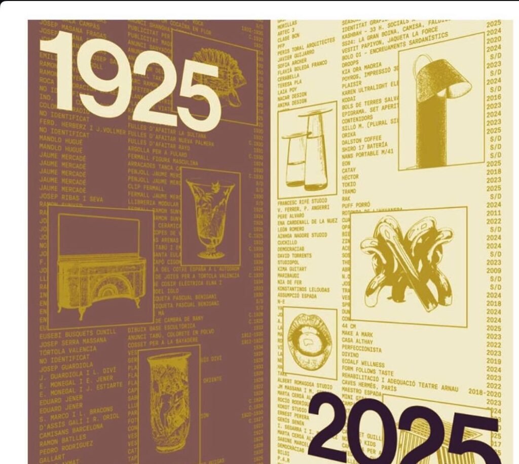 FAD 1925 to 2025 centenary poster